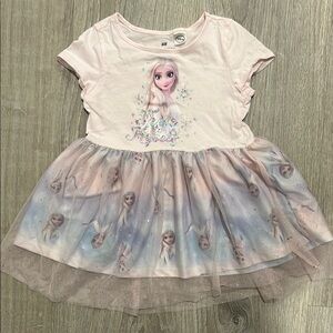 H&M Light Pink Elsa Tulle Dress